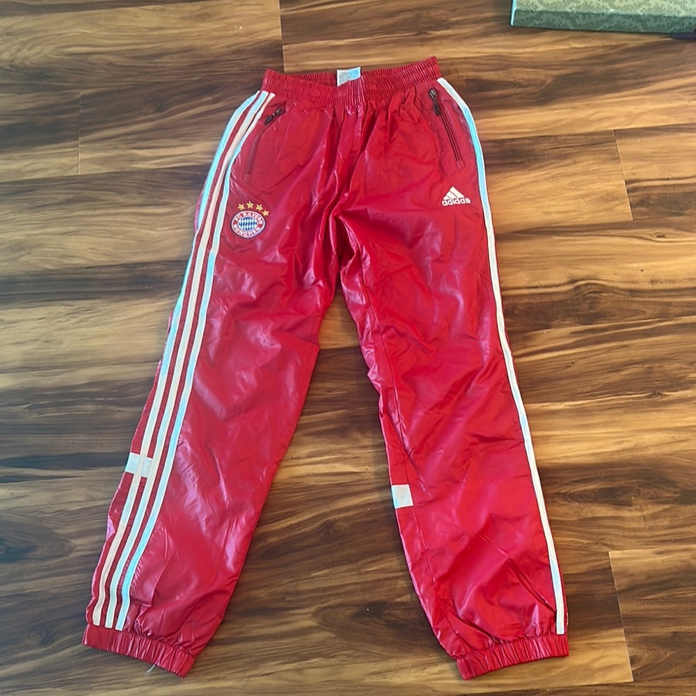 Adidas Kids Red Track Pants